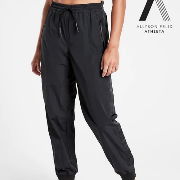 Athleta Pants - Athleta Legend Track Pants size L Black
